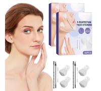 ROBOHOOK 80 nastri per lifting facciale, invisibili, leggeri e confortevoli, utilizzati per sollevare la pelle cadente, anche per occhi e collo delle donne, con 6 corde da tirare