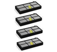 ROBOMARKET KIT RICAMBI SERIE 800 E 900 SET ACCESSORI SOSTITUZIONE COMPATIBILE CON IROBOT ROOMBA 860 865 866 870 871 875 876 880 886 890 960 966 980 4 FILTRI HEPA