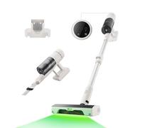 roborock H60 aspirapolvere senza fili, aspirazione 115 AW, autonomia 60 min, tubo flessibile 90°, LED rilevatore polvere, spazzola anti grovigli per tappeti, pavimenti e peli animali