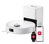 roborock Q10 S5+ Robot Aspirapolvere con Stazione, Bianco