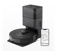 MEA GROUP - ROBOROCK ROBOT VACUUM - Roborock Q5 Max+ Robot Aspirapolvere /Lavapavimenti Include Stazione Di Aspirazione Nero