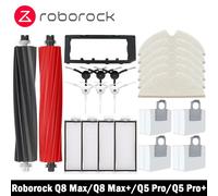Roborock Q8 Max Q8 Max Plus Q8 Max+ Q5 Pro Q5 Pro Plus Parti di ricambio Accessori Spazzola laterale principale Filtro Hepa Mop Sacchetto per la polvere