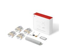 roborock Qrevo Curv 2 Flow Kit di Accessori Original,Versione internazionale * 1 x Mop a rullo integrato * 1 x Set di spazzole laterali * 4 x Sacchetti raccoglipolvere * 1 x Filtro