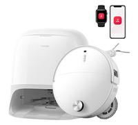 ROBOROCK - Qrevo Curv 2 Pro Robot Aspirapolvere e Lavapavimenti, 25000 Pa, Zero-Grovigli, Acqua 100°C, Autopulente, Evita Ostacoli, Asciugatura Auto,
