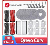 Roborock Qrevo Curv/5AE/5A1/5XC / S5X / Qrevo C Pro Aspirapolvere Spazzola laterale principale Mop Panno Sacchetto per la polvere Accessori per filtri
