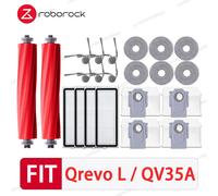 Roborock Qrevo L / QR 798 / QV 35A / QR 598 Robot Aspirapolvere Accessori Spazzola laterale principale Filtro Hepa Mop Sacchetto per la polvere in tessuto