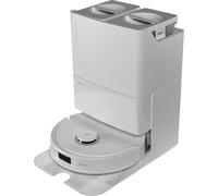 Roborock Qrevo Plus wei un robot aspirapolvere e lavapavimenti della serie Qrevo, progettato per la pulizia automatizzata della casa.