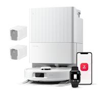 roborock QV 35A Set Robot Aspirapolvere Lavapavimenti, Antigroviglio