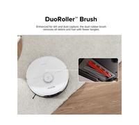 Roborock S8 6000Pa Robot Aspirapolvere, Spazzola DuoRoller, Pulizia Tappeti Level Up, Navigazione PreciSense LiDAR - Bianco