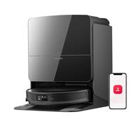 roborock Saros 10R Robot Aspirapolvere, 7,98 cm, Antigroviglio, Telaio AdaptiLift, Rimozione Automatica dei Moci, Pulizia degli Angoli e dei Bordi, Stazione Multifunzionale 4.0, Hello Rocky