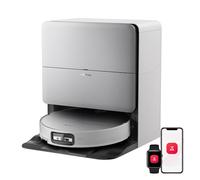 roborock Saros 20 Sonic Robot Aspirapolvere 36.000Pa, Motore HyperForce, Doppio Sistema Anti-Groviglio, AdaptiLift Chassis Supera Soglie da 8,8 cm (Bianco)