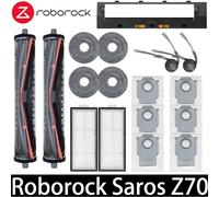 Roborock Saros Z70 Robot Aspirapolvere di ricambio Parti di ricambio Accessori Spazzola laterale principale Filtro Mop Panno Sacchetto per la polvere