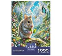 Roborovski Hamster Jigsaw Puzzle Impossibili 1000 Pezzi Decorazione Per La Casa. Giochi Rilassamento E Intelligence Per Adulti E Ragazzi Da 14 Anni 70x50cm/1000pcs