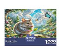 Roborovski Hamster Jigsaw Puzzle Impossibili 1000 Pezzi Decorazione Per La Casa. Rilassamento E Intelligence Per Adulti E Bambini Da 12 Anni 38x26cm/1000pcs