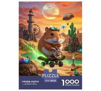 Roborovski hamsterJigsaw Puzzles for Adults 1000pcs Age 12+ for Adults Edugattoional Game Challenge Toy Beautiful Decoration for Aduits Kids38x26cm/1000pcs