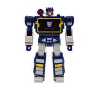 Robosen Soundwave G1 Flagship - Robot Transformers con trasformazione auto | Soundwave G1 in inglese, trasformazione auto, voce di Frank Welker, 48 comandi vocali e controllo tramite app
