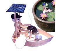 Robot a canottaggio con giocattoli di energia solare solare, kit robot a canottaggio con energia | Science Kit, esperimento pedagogico ambientato per il gioco creativo e la scoperta all'i