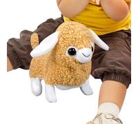 Robot Animale - Simulazione Realistica Giocattolo Interattivo Animato Elettrico | Lamb Peluche Adorabile Buddy Animale Dormire per Pasqua, Compleanno, Festa dei Bambini