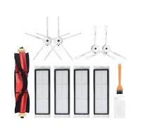 Robot Aspirapolvere Accessori Gomma Spazzola Laterale & Spazzola Principale per Roborock S6 MAXV S6 PURE S5 MAX S4 E4 T7 Mijia 1 1S Essential Aspirapolvere Parti
