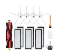 Robot Aspirapolvere Accessori Gomma Spazzola Laterale & Spazzola Principale per Roborock S6 MAXV S6 PURE S5 MAX S4 E4 T7 Mijia 1 1S Essential Aspirapolvere Parti