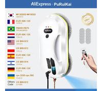 Robot aspirapolvere automatico per la pulizia a spruzzo d'acqua per finestre domestiche, tergicristallo elettrico per finestre con telecomando