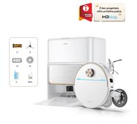 Robot aspirapolvere e lavapavimenti MOVA V70 Ultra Complete Stazione di pulizia 40 000 Pa 300 ml 140 min EcoCyclone Bianco - Nouvo