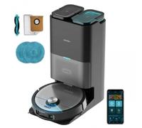 Robot Aspirapolvere e Lavapavimenti Cecotec Conga 15090 SpinArm Home&Wash Autosvuotamento Navigazione Laser 8.000 Pa Controllo App e Vocali