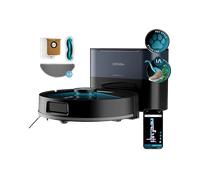 ROBOT ASPIRAPOLVERE E LAVAPAVIMENTI CECOTEC Conga Y60, Potenza 1000 W, Lavapavimenti, Autonomia fino a 200 min, Base di carica, Nero