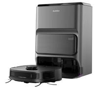 Eureka J12 Ultra Robot Aspirapolvere e Lavapavimenti 5000Pa Doppio Panno Rotante, Autosvuotante/Autolavante/Autoasciugante/Autorigenerante/Autopulente, Evitamento Ostacoli AI 3D, Navigazione LiDAR