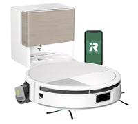 iRobot Roomba Max 705 Combo+Stazione AutoWash, Robot Aspirapolvere Lavapavimenti, ProLiDAR, PowerSpin Roller Mop,SmartScrub,Riconoscimento Oggetti AI,Pulizia Predittiva, Controllo Vocale e App, Bianco