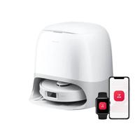 Robot Aspirapolvere e Lavapavimenti Roborock Qrevo Curv S5X Autosvuotamento Navigazione Laser IA 18.500 Pa Controllo vocale