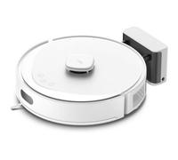 Tapo RV30 Max White Robot Aspirapolvere Lavapavimenti con Mappatura 5300Pa, Doppia Navigazione LiDAR+IMU, Zone No-Go e Muri Virtuali, Controllo APP&Alexa&Google, Arrampicarsi fino a 22mm