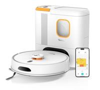 Robot Aspirapolvere e Lavapavimenti Teendow D20s Max+ Autosvuotamento Navigazione LiDAR 6000 Pa