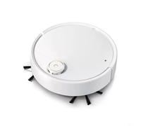 Robot aspirapolvere e mocio completamente automatico, per combo, con 3 funzioni di pulizia spazzante, per auto ricarica intelligente, per pavimenti duri per peli di animali domestici (IS30A bianco 4
