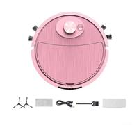 Robot aspirapolvere efficiente con tre funzioni di pulizia e algoritmo intelligente di pianificazione del percorso (8088 rosa)