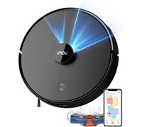 Robot aspirapolvere Imou RV1 con mappatura LiDAR, 4500 Pa, lavaggio e controllo tramite app
