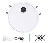 Robot aspirapolvere intelligente con controllo APP Sweep Mop 90Min Runtime | Corpo ultra sottile da 6,8 cm, si adatta sotto divani letto, materiale ABS, dimensioni compatte 30 cm, pulizia profonda