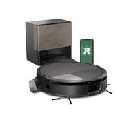 ROBOT ASPIRAPOLVERE IROBOT Roomba Max 705 Combo + stazione AutoWash, Potenza 120 W, Lavapavimenti, Autonomia fino a 75 min, Sensore di superficie, Spazzola laterale, Base carica, Black