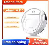 Robot Aspirapolvere Lefant M210, 120 min, ricarica automatica, Wi-Fi/App/Alexa