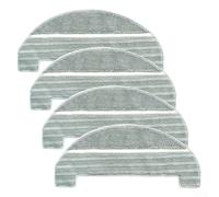 Robot aspirapolvere mocio, panni in microfibra per la pulizia, materiale durevole, facile da installare, per Vactidy T7 T8, case con animali domestici bambini (confezione da 4)