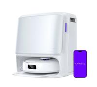 Robot aspirapolvere NARWAL Freo Z10 con función de fregona, antiredos y una aspirazione de 15 000 Pa; si adapta a las zonas de difícil