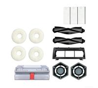 Robot Aspirapolvere Parti per Ecovacs N9+, per deebot N9+Accessori Compatibile per Ecovacs Robot Aspirapolvere Spazzola Principale Filtro Laterale