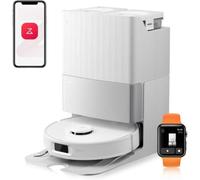 Robot Aspirapolvere Roborock Qrevo Edge S5A con Mopa Calda e Autopulizia 18500 Pa