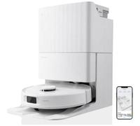 roborock Qrevo S Set HyperForce 7000Pa Robot Vacuum Cleaner Rubber Brush - White