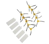 Robot aspirapolvere spazzola laterale e filtro di ricambio per Netbot per S12 e per Haier T550W, il set include 10 spazzole e 5 filtri per supportare la manutenzione della macchina