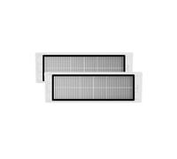 Robot Aspirapolvere Spazzola Laterale Nera E Coperchio Filtro Lavabile Mop Bagnato, Compatibile Con Roborock, S55 E35 S6 S5MaxV S50, Pezzi Di Ricambio for Aspirapolvere(Unwashable Filter2PC)