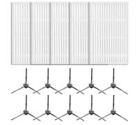 Robot Aspirapolvere Spazzole Laterali e Filtri per ILIFE V20 per Vyzzle D10