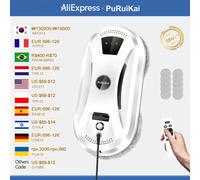 Robot aspirapolvere ultra sottile robot per la pulizia delle finestre lavavetri elettrico vetro limpiacristales telecomando per la casa