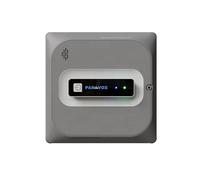 Robot automatico for la pulizia dei vetri con telecomando, rilevamento dei bordi, doppia funzione di spruzzo d'acqua, aspirapolvere intelligente for vetri for la casa Spazzamento profondo(Gray)