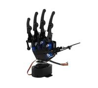 Robot bionico palmare Destro/Sinistro, Braccio Meccanico con Motore a Cinque Dita e Sistema di Controllo for la Formazione didattica in robotica Robot Giocattolo(Left Hand)